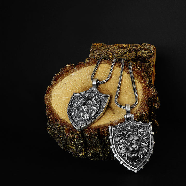 Sterling Silver Lion Pendants