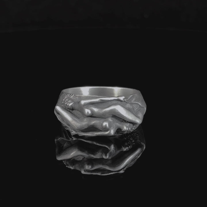 925 Sterling Silver Lesbian Ring